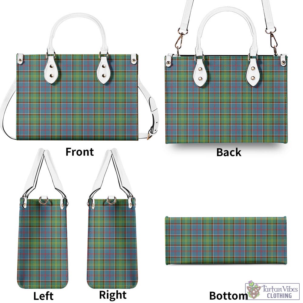 Tartan Vibes Clothing Whitelaw Tartan Luxury Leather Handbags