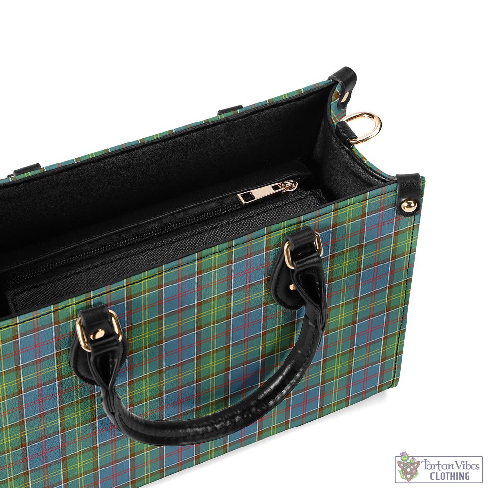 Tartan Vibes Clothing Whitelaw Tartan Luxury Leather Handbags