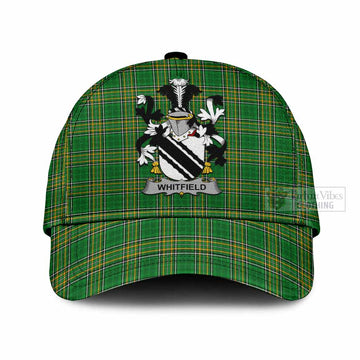 Whitfield Irish Clan Tartan Classic Cap with Coat of Arms