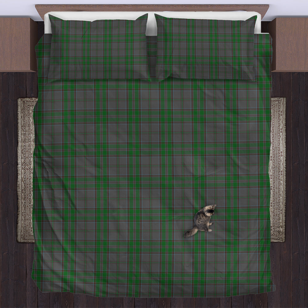 Wicklow County Ireland Tartan Bedding Set UK Bedding Set - Tartan Vibes Clothing
