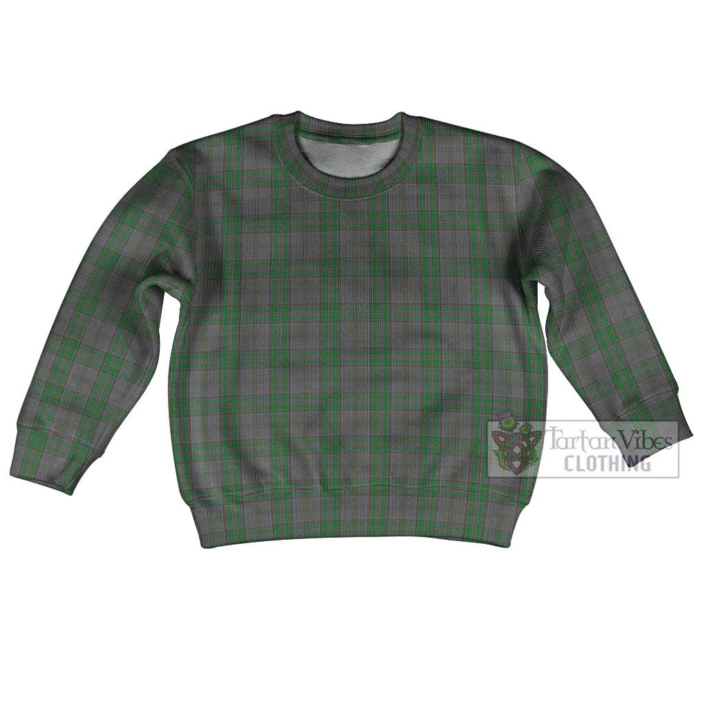 Tartan Vibes Clothing Wicklow County Ireland Tartan Kid Ugly Sweater