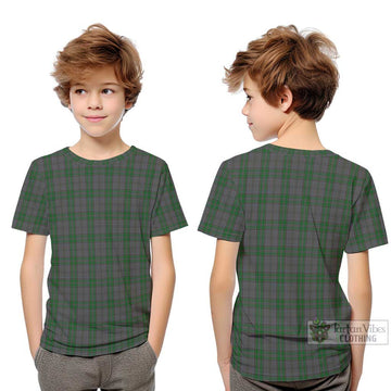 Wicklow County Ireland Tartan Kid T-Shirt