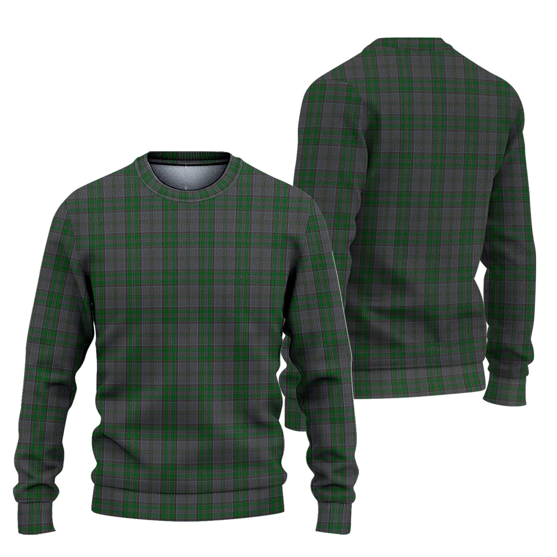 Wicklow County Ireland Tartan Knitted Sweater Unisex - Tartanvibesclothing