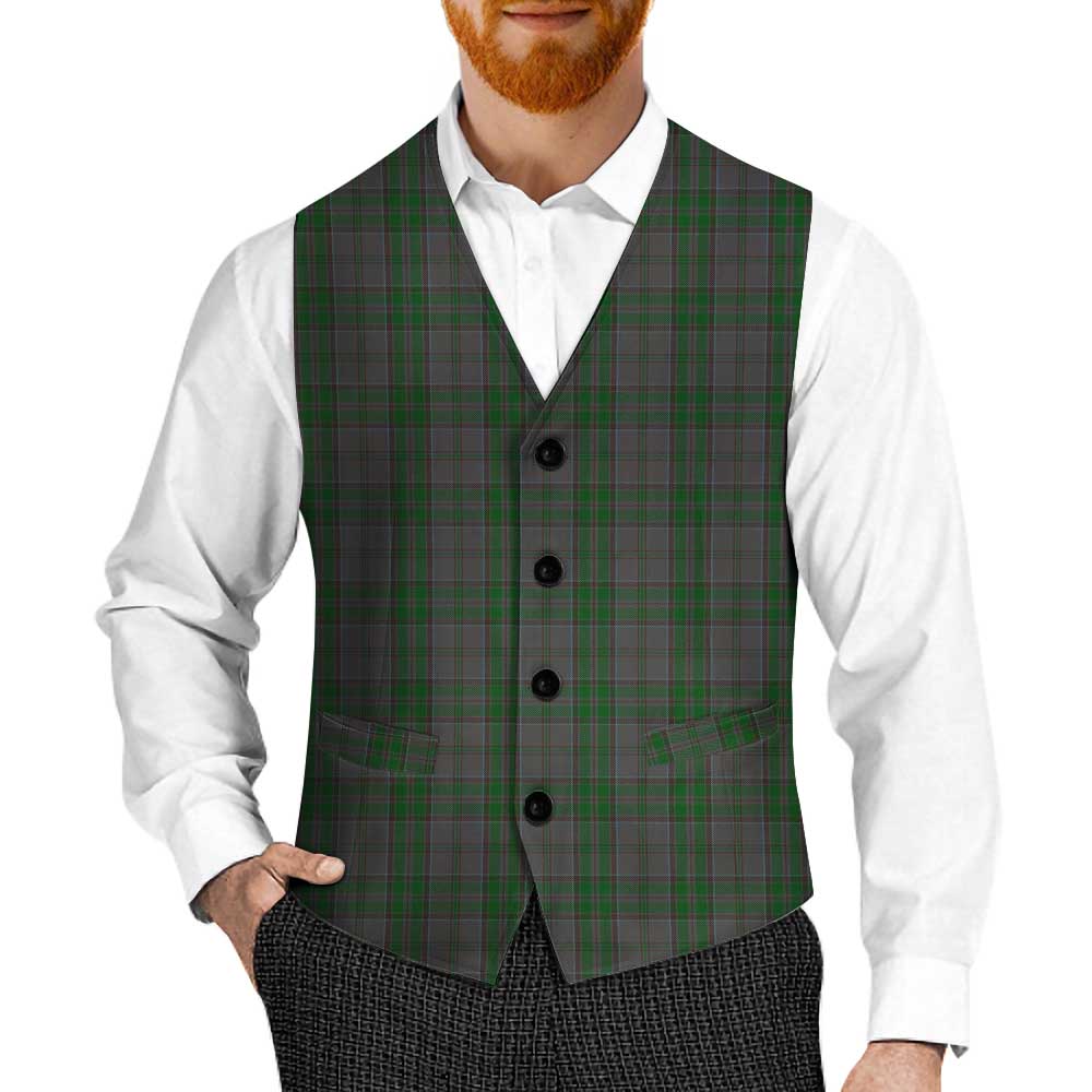 Tartan Vibes Clothing Wicklow County Ireland Tartan Men's Sleeveless Suit Vest