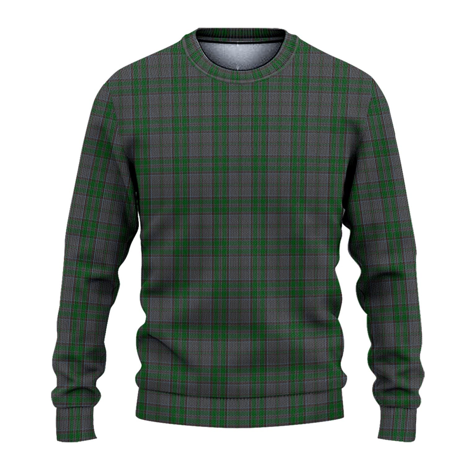 Wicklow County Ireland Tartan Knitted Sweater - Tartanvibesclothing