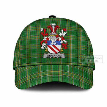 Widenham Irish Clan Tartan Classic Cap with Coat of Arms