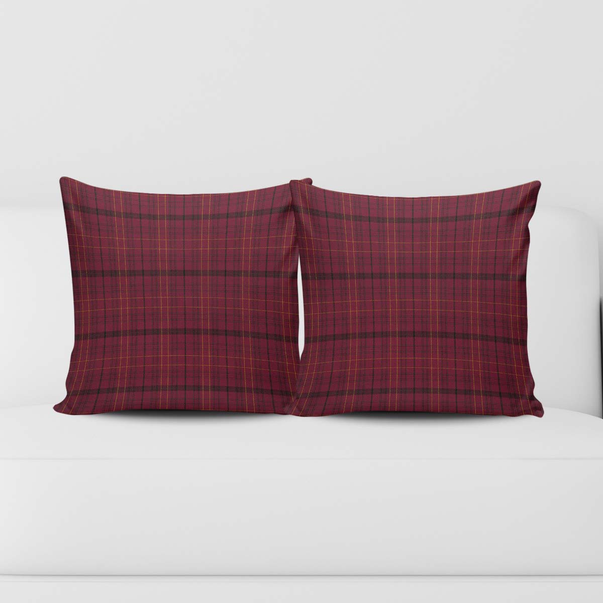 Williams of Wales Tartan Pillow Cover Square Pillow Cover - Tartanvibesclothing