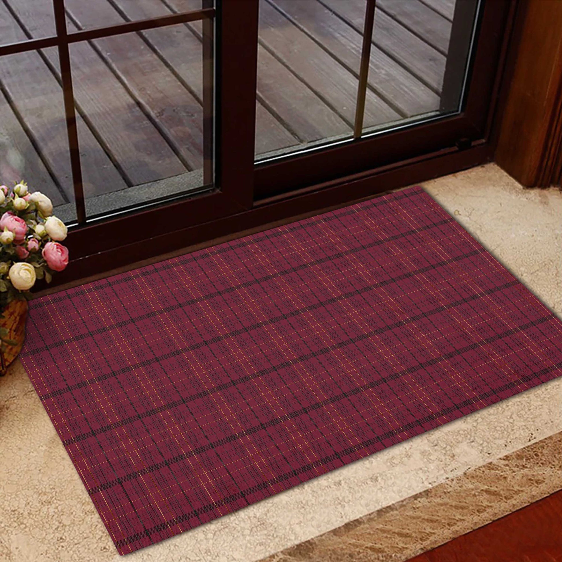 Williams of Wales Tartan Door Mat - Tartanvibesclothing Shop