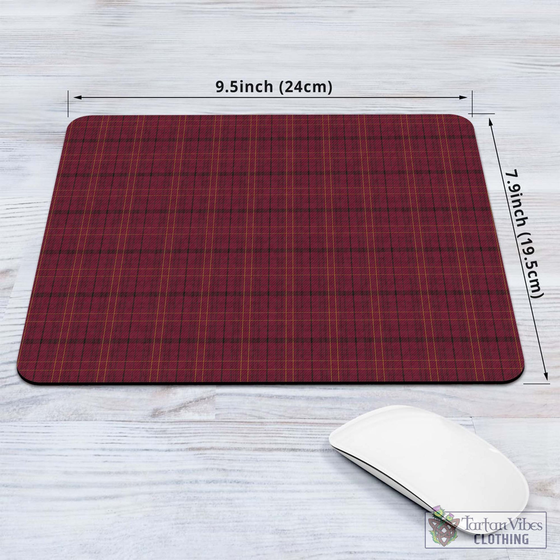 Tartan Vibes Clothing Williams of Wales Tartan Mouse Pad