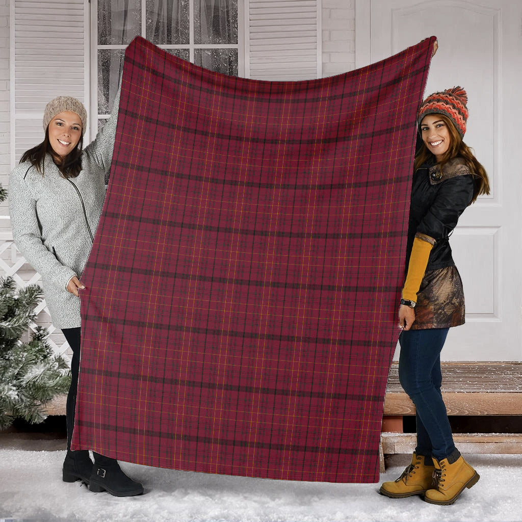 Williams of Wales Tartan Blanket - Tartan Vibes Clothing