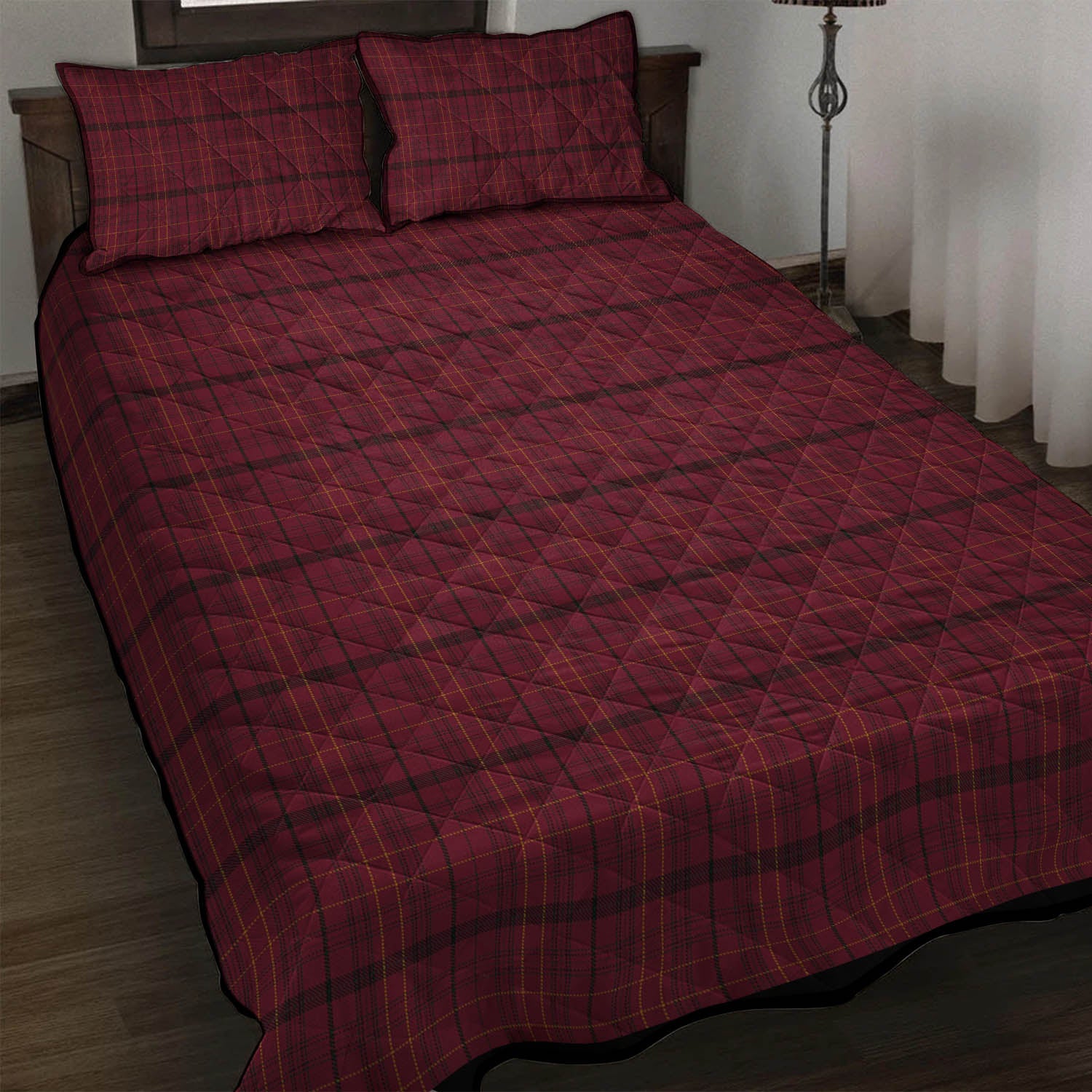 Williams of Wales Tartan Quilt Bed Set - Tartan Vibes Clothing