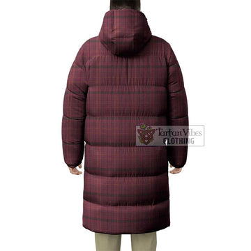 Williams of Wales Tartan Long Down Jacket