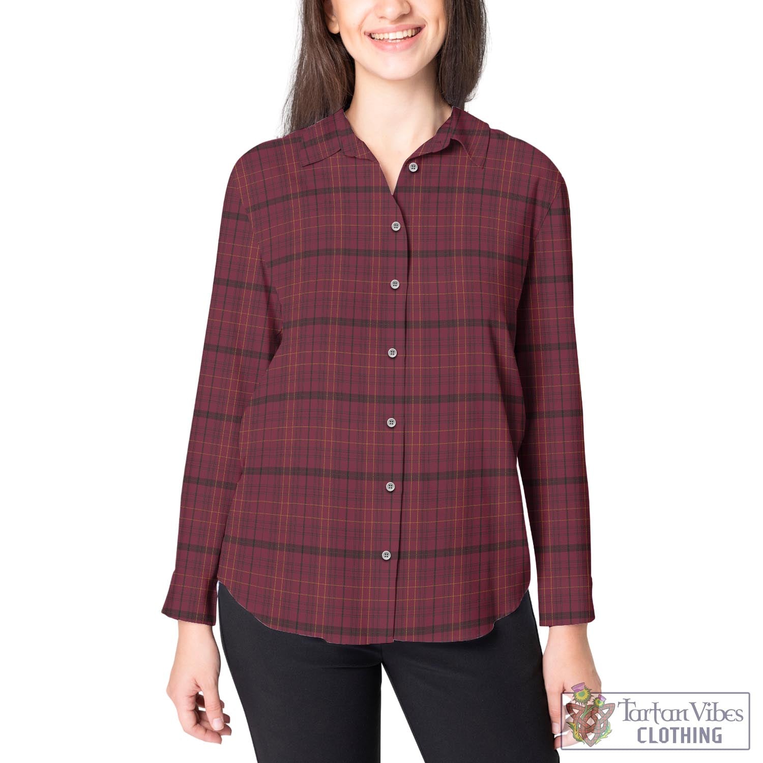 Williams of Wales Tartan Womens Casual Shirt