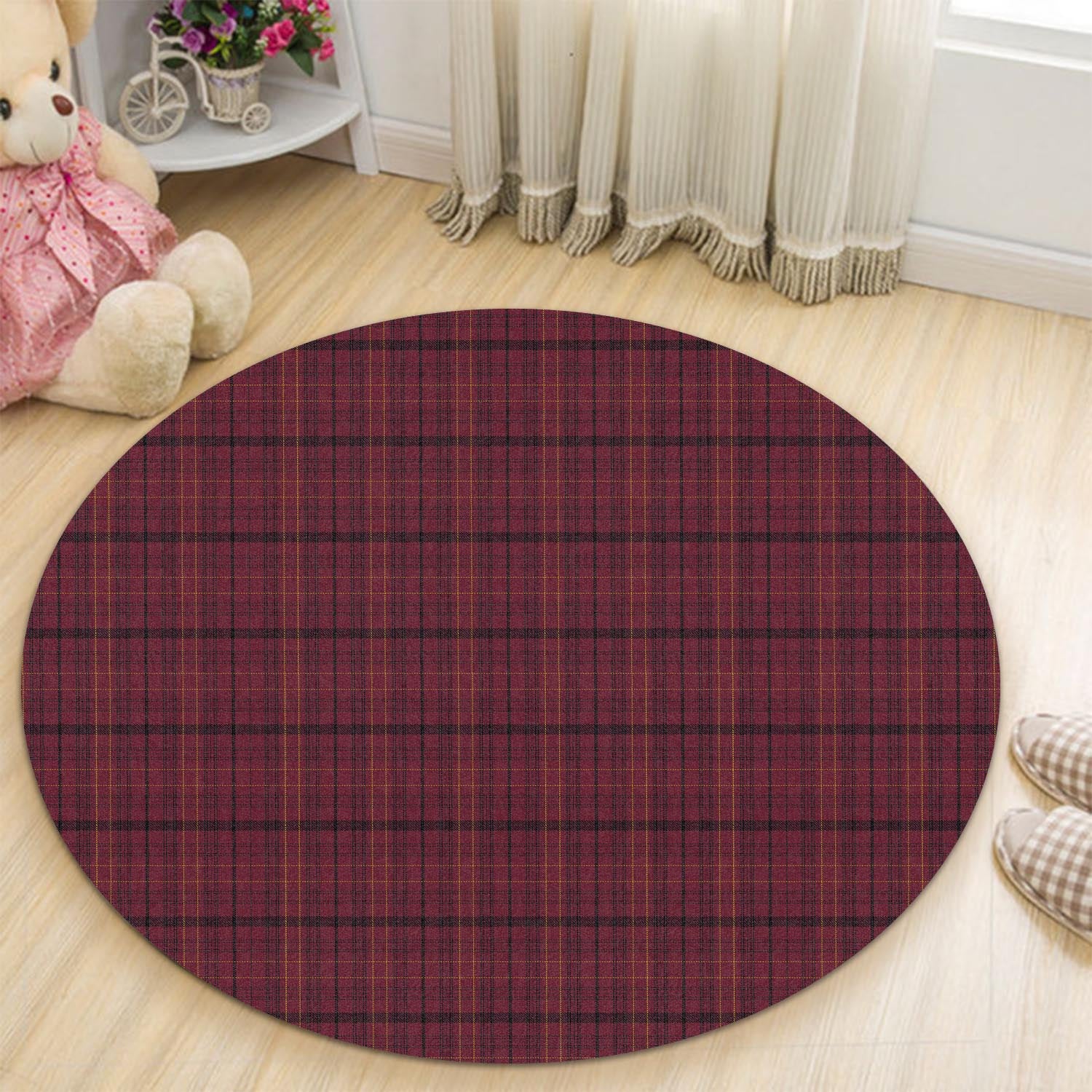 williams-of-wales-tartan-round-rug