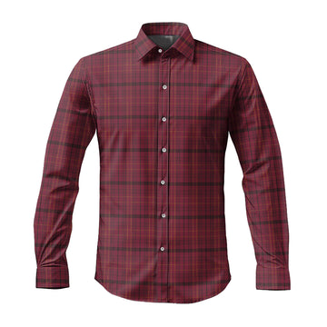 Williams of Wales Tartan Long Sleeve Button Up Shirt