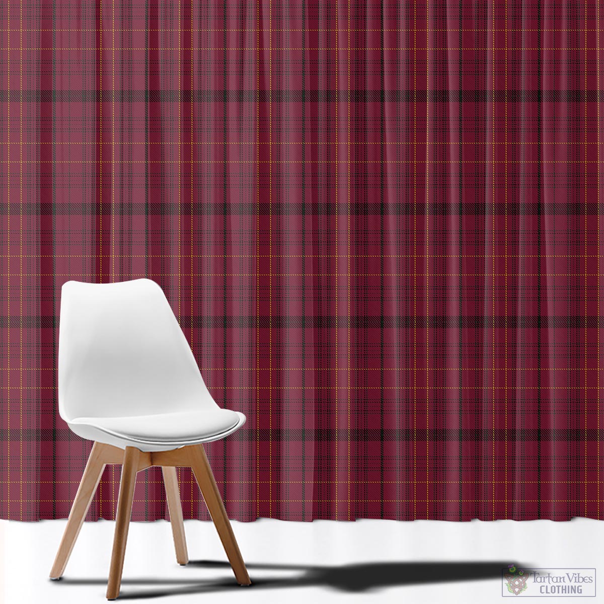 Williams of Wales Tartan Window Curtain