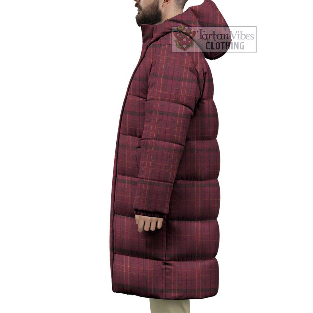 Tartan Vibes Clothing Williams of Wales Tartan Long Down Jacket