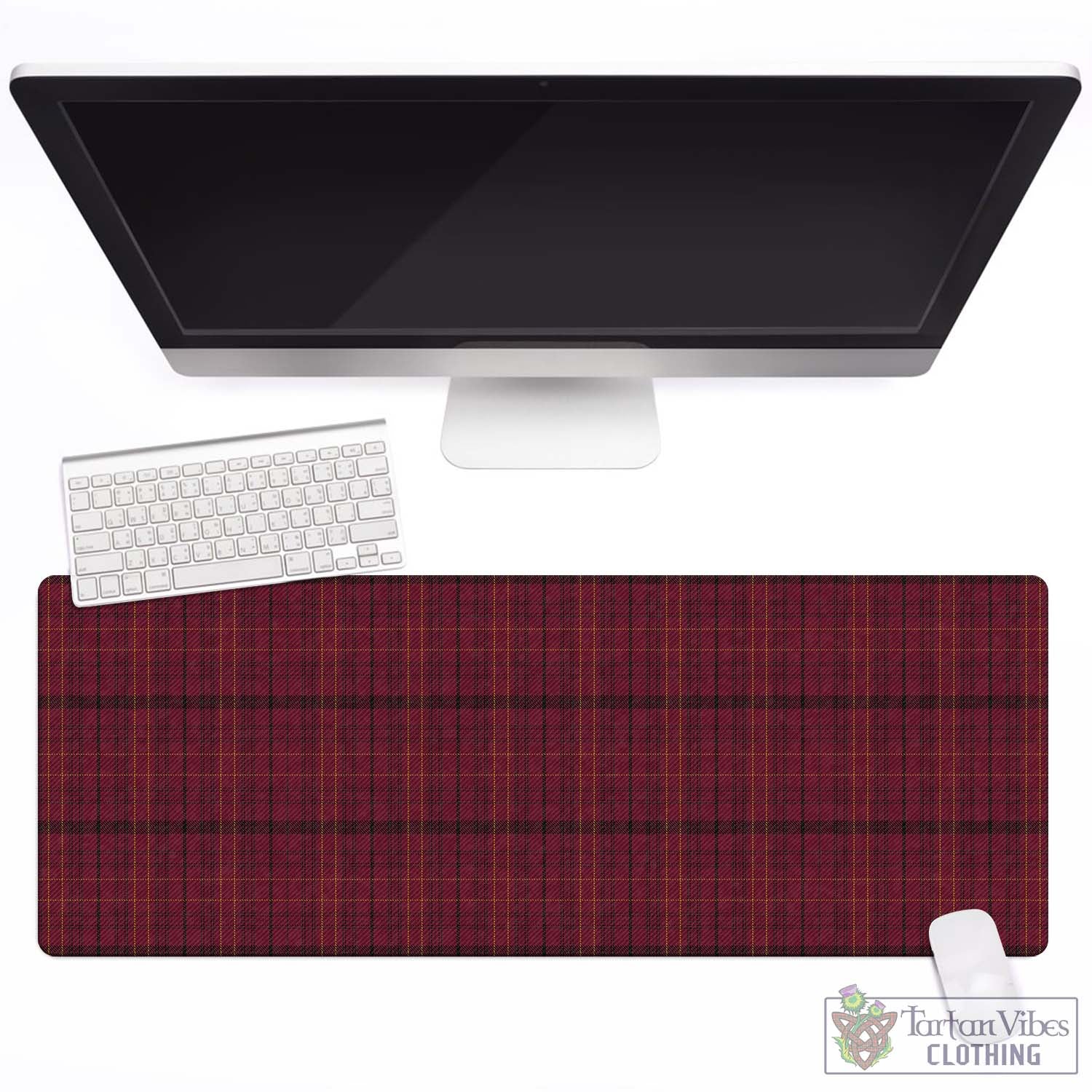 Tartan Vibes Clothing Williams of Wales Tartan Mouse Pad