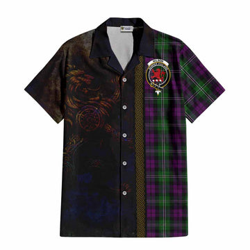 Wilson Tartan Family Crest Hawaiian Shirt Alba Gu Brath Be Brave Lion Ancient Style Kid - Tartan Vibes Clothing