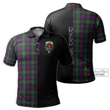 Wilson Tartan Polo Shirt with Family Crest and Half Of Me Style Kid - Tartan Vibes Clothing