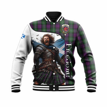 Wilson Crest Tartan Baseball Jacket Inspired by the Freedom of Scottish Warrior