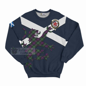 Wilson Tartan Lion Rampant Sweatshirt Proudly Display Your Heritage with Alba Gu Brath and Clan Name Unisex - Tartan Vibes Clothing