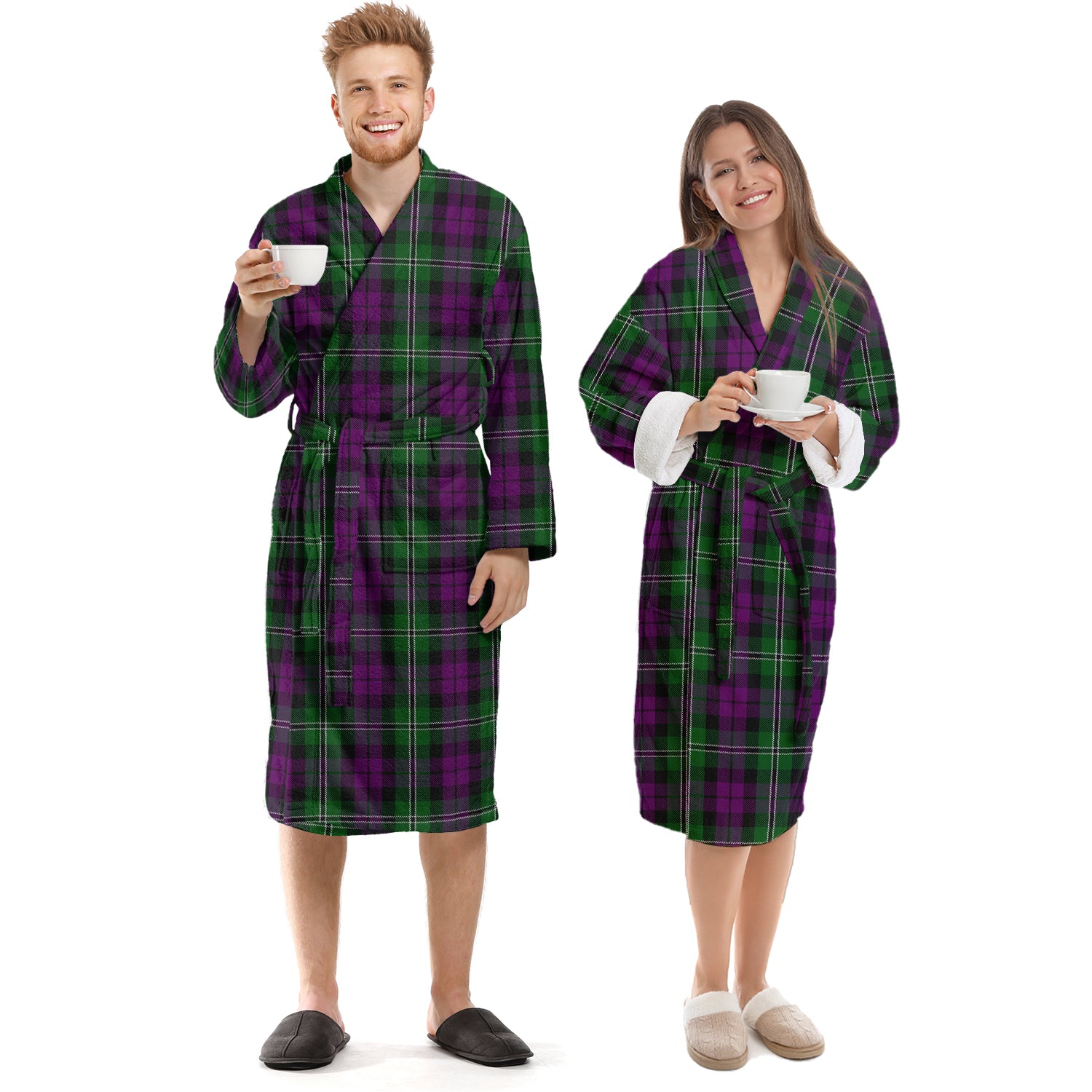 Wilson Tartan Bathrobe Unisex S - Tartan Vibes Clothing