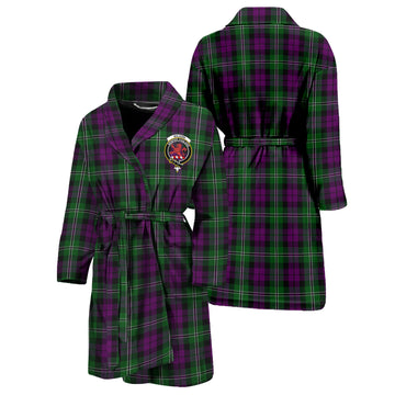 Wilson Tartan Bathrobe with Family Crest