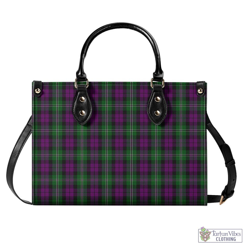 Wilson Tartan Luxury Leather Handbags L - Tartan Vibes Clothing