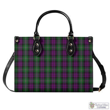 Wilson Tartan Luxury Leather Handbags L - Tartan Vibes Clothing