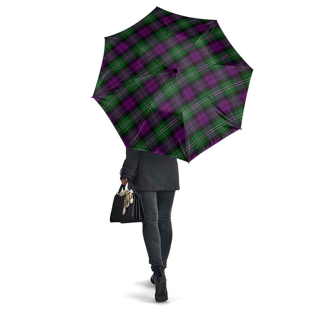 Wilson Tartan Umbrella One Size - Tartanvibesclothing