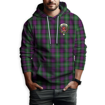 Wilson Tartan Hoodie with Family Crest