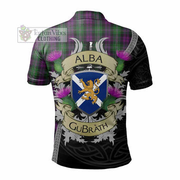 Wilson Tartan Family Crest Polo Shirt Lion Rampant Royal Thistle Shield Celtic Inspired - Tartan Vibes Clothing