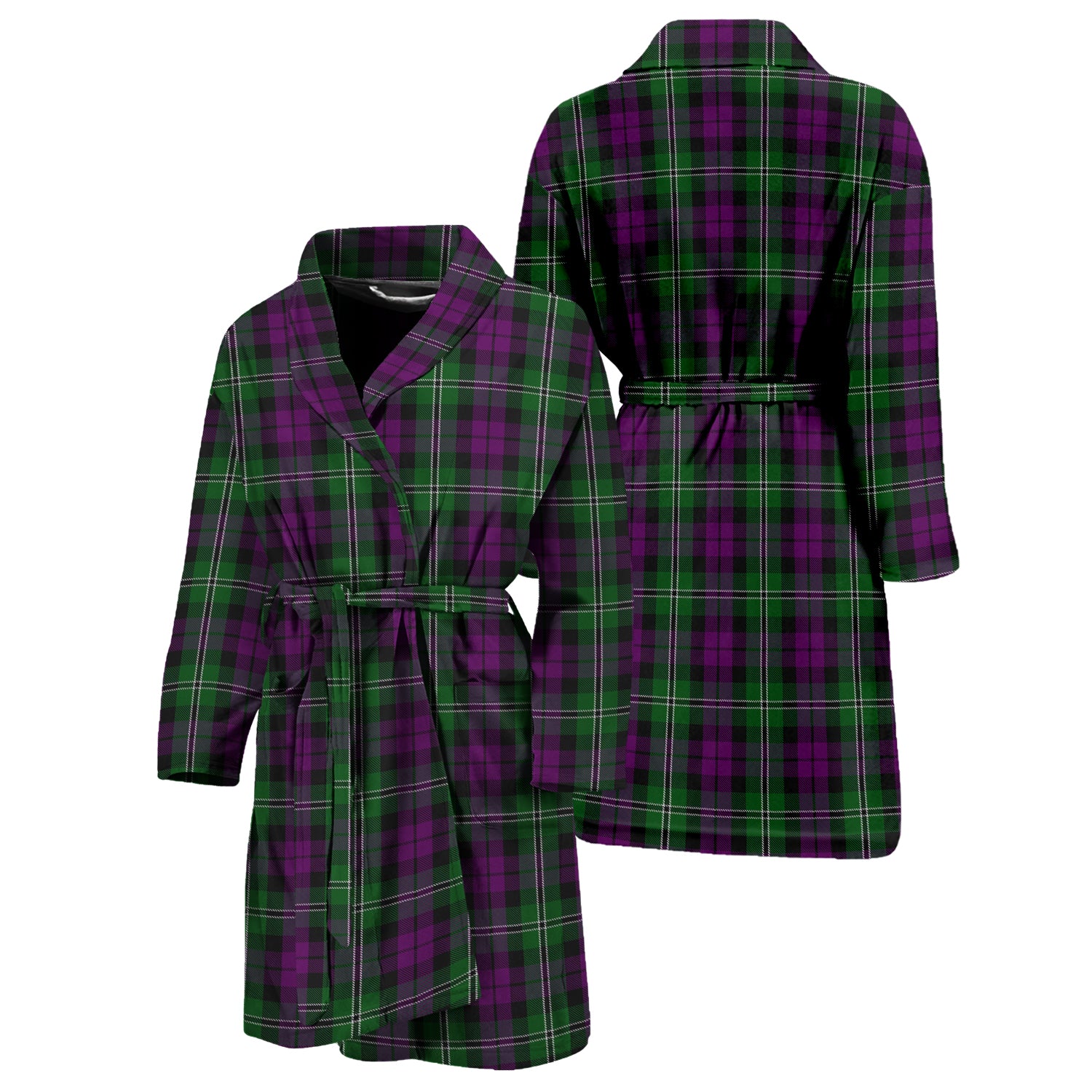 Wilson Tartan Bathrobe Unisex M - Tartan Vibes Clothing