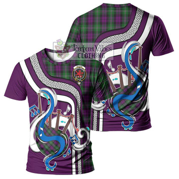 Wilson Tartan T-Shirt with Epic Bagpipe Style