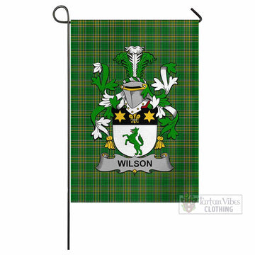 Wilson Irish Clan Flag with Coat of Arms