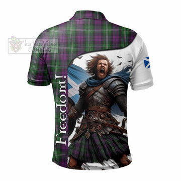 Wilson Crest Tartan Polo Shirt Inspired by the Freedom of Scottish Warrior