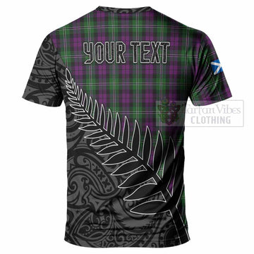 Wilson Crest Tartan T-Shirt with New Zealand Silver Fern Half Style