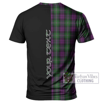 Wilson Tartan T-Shirt with Family Crest and Half Of Me Style