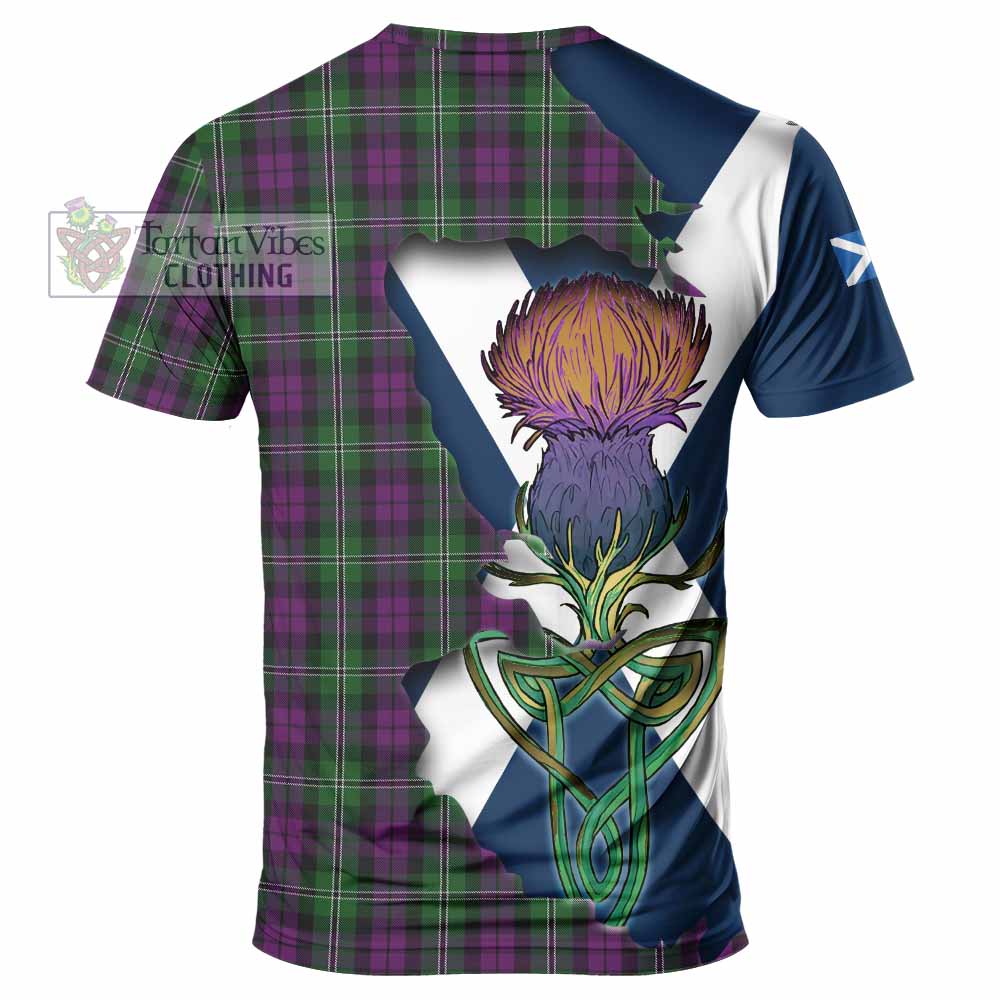 Wilson Tartan Family Crest T-Shirt Scottish Thistle Celtic Inspired - Tartan Vibes Clothing
