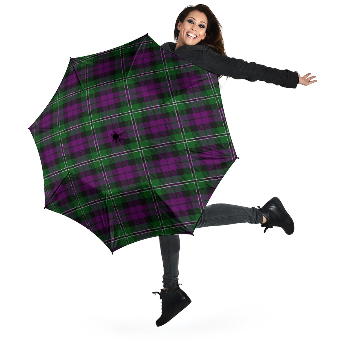 Wilson Tartan Umbrella - Tartanvibesclothing