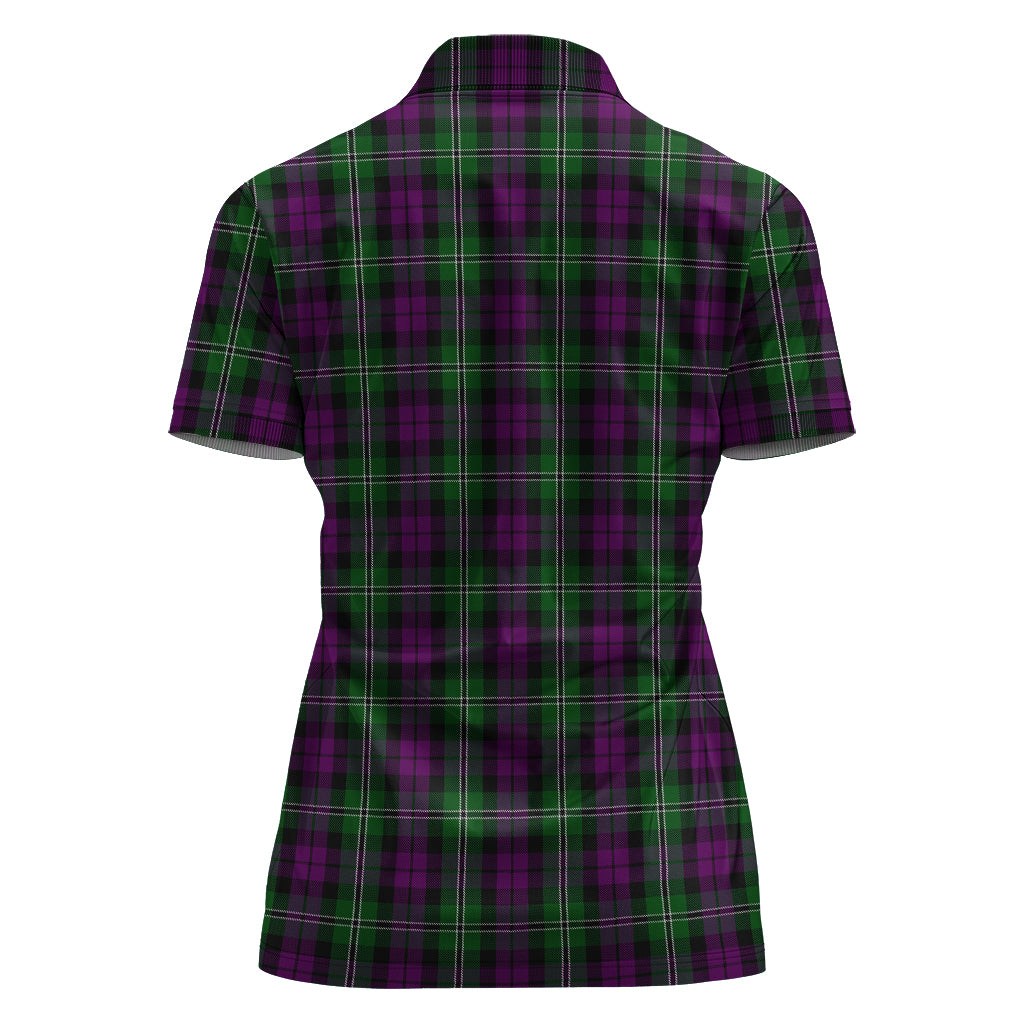 Wilson Tartan Polo Shirt For Women - Tartan Vibes Clothing