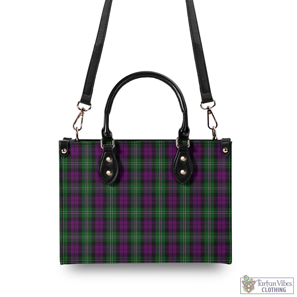 Wilson Tartan Luxury Leather Handbags - Tartan Vibes Clothing