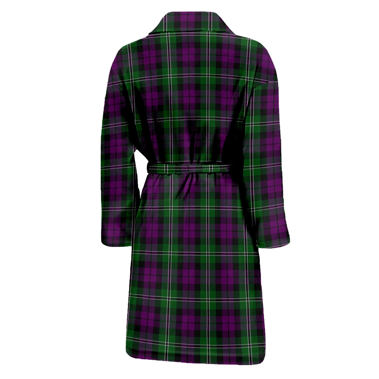 Wilson Tartan Bathrobe with Family Crest - Tartan Vibes Clothing