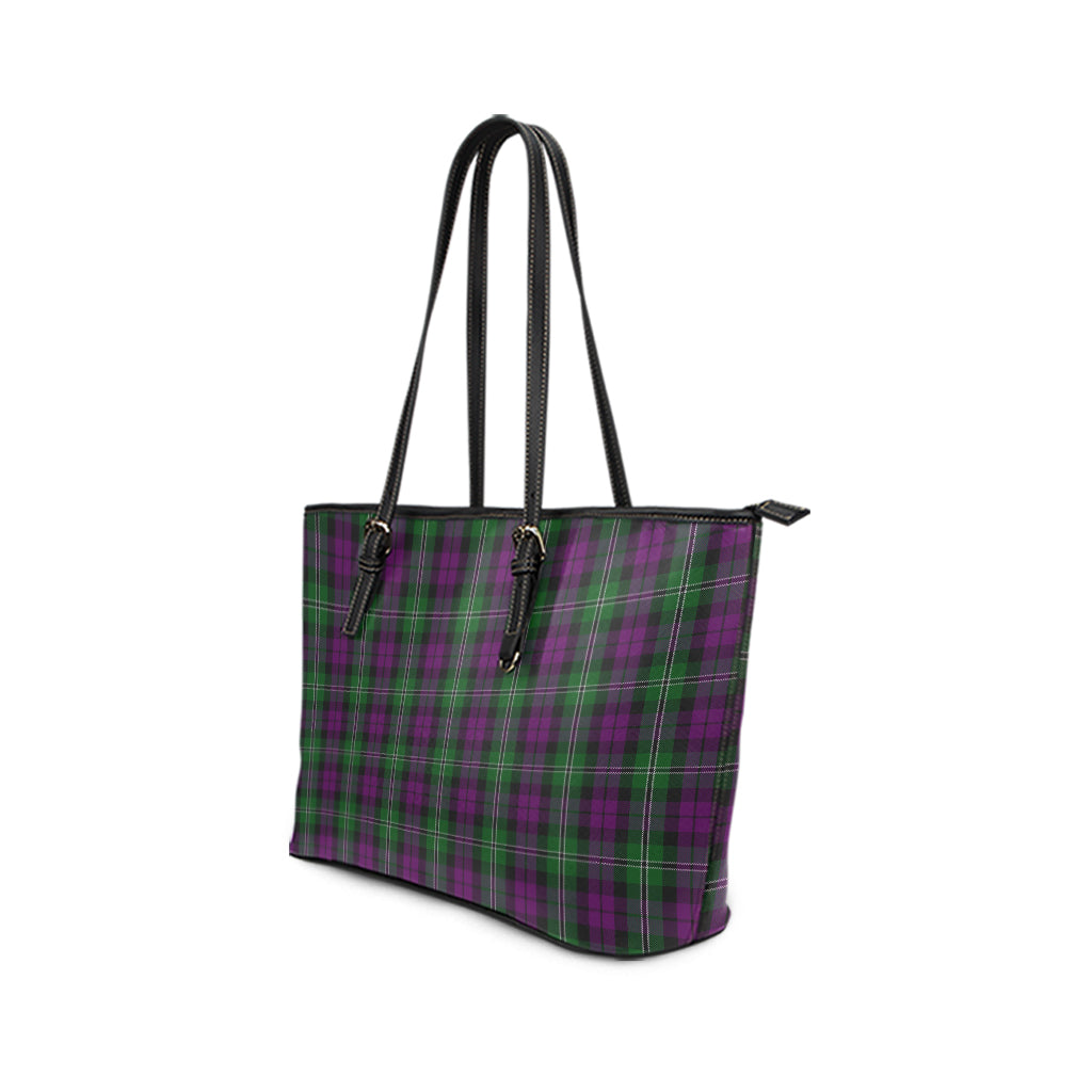 wilson-tartan-leather-tote-bag