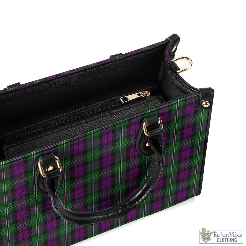 Wilson Tartan Luxury Leather Handbags - Tartan Vibes Clothing