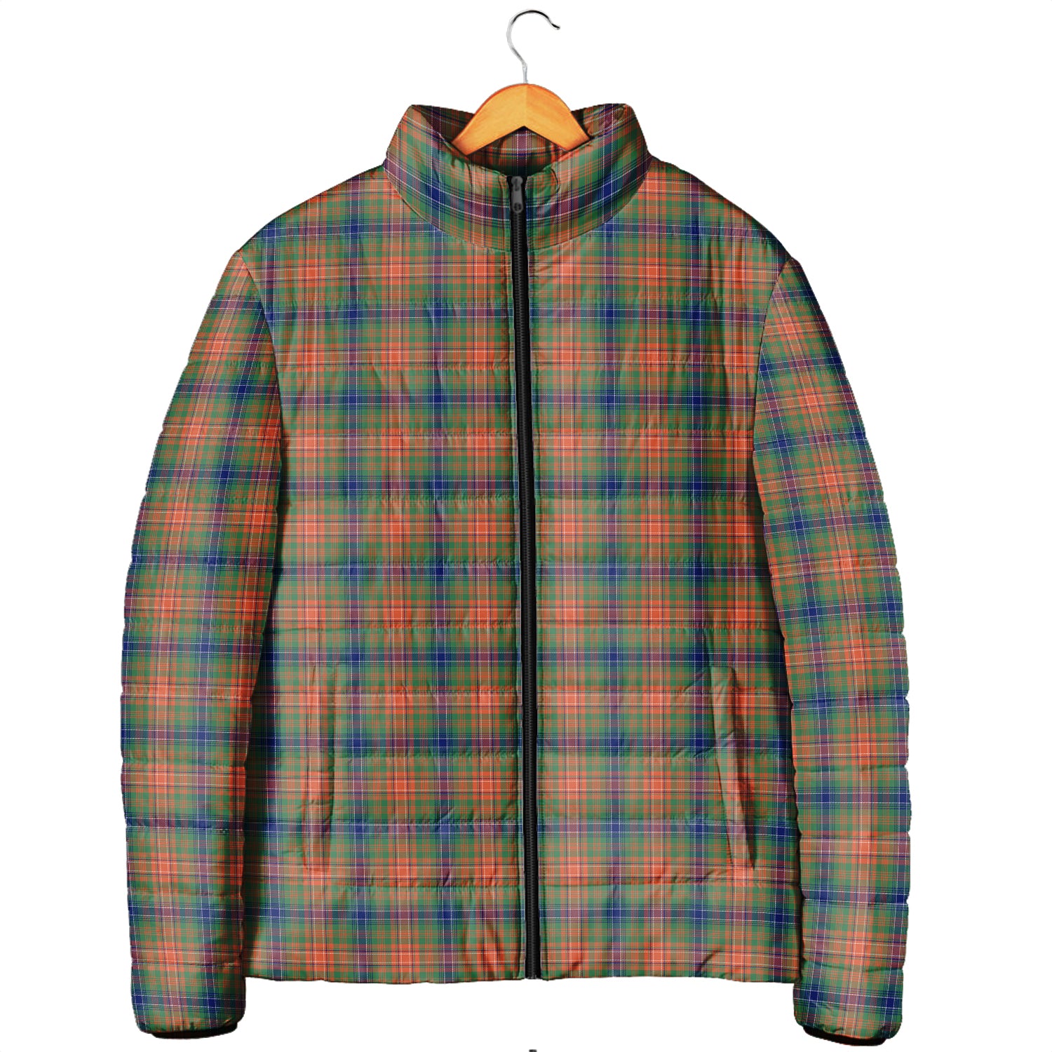 Wilson Ancient Tartan Padded Jacket Men's Padded Jacket - Tartan Vibes Clothing