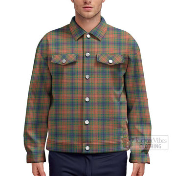 Wilson Ancient Tartan Unisex Lapel Cotton Jacket