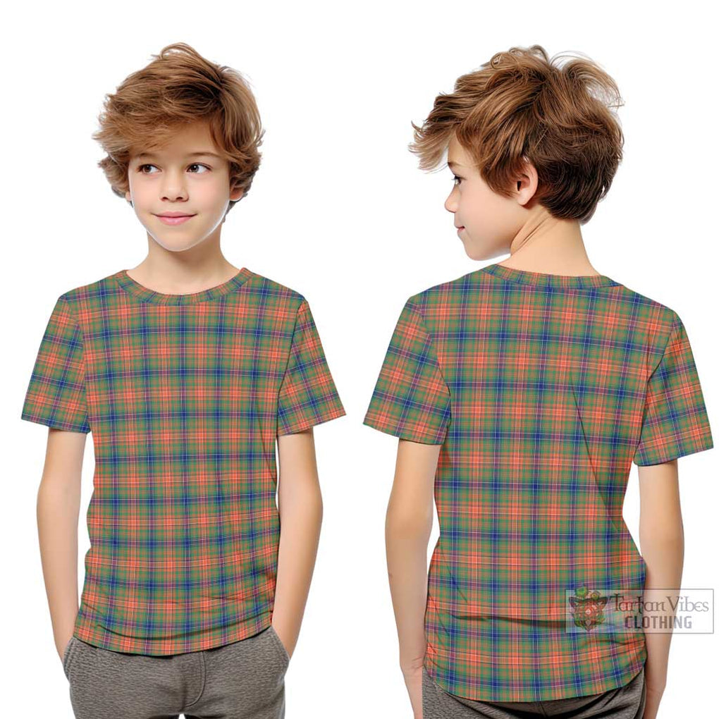 Wilson Ancient Tartan Kid T-Shirt Youth XL Size14 - Tartanvibesclothing Shop