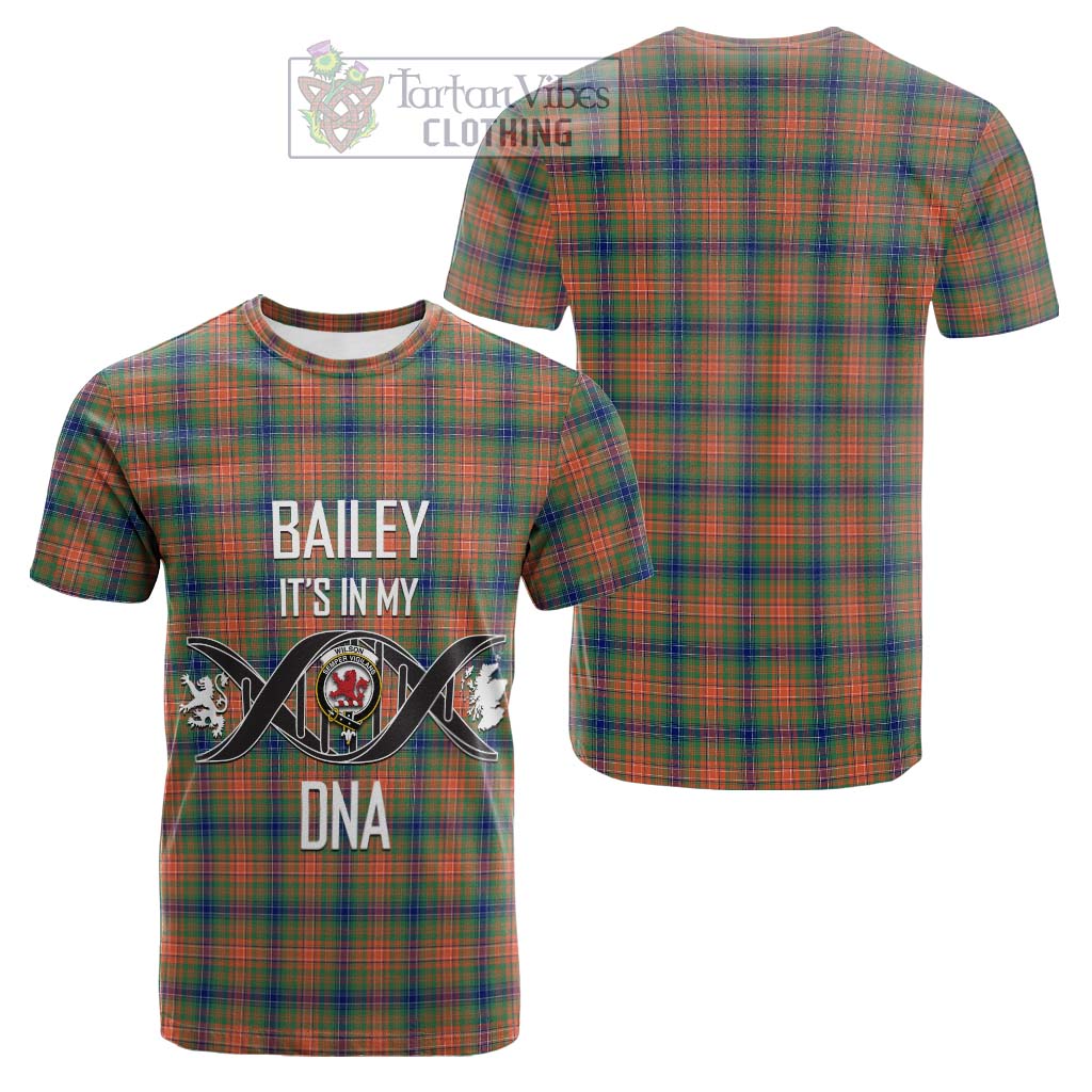 Tartan Vibes Clothing Wilson Ancient Tartan Cotton T-shirt with Family Crest DNA In Me Style